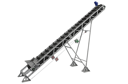 Крутонаклонный ленточный конвейер «ЛИФТЕР-400/100»