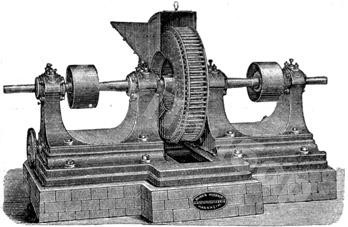 Рис.1. Дезинтегратор Кара, 1896 год