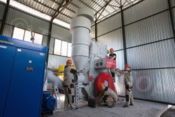 В Ульяновской области введен в эксплуатацию завод по производству минерального порошка