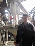 На территории завода «ТЕХПРИБОР» организован пробный помол костры льна