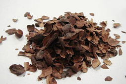 Исходное сырье : Шелуха какао-велла, крупность 15-25 мм