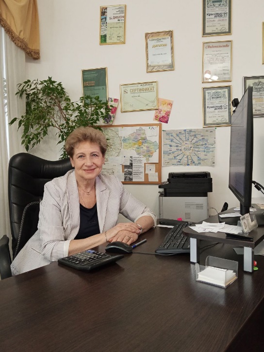 Генеральный директор, руководитель проектов: Пресман Галина Викторовна, к.т.н.